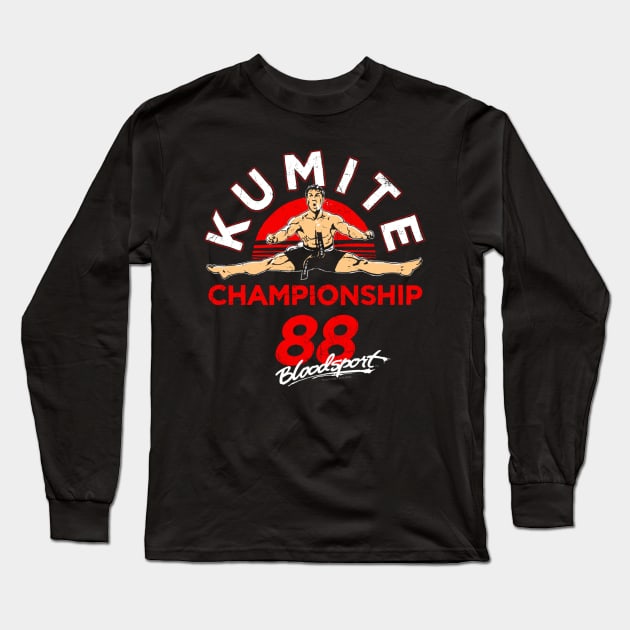 Kumite championship 88 Long Sleeve T-Shirt by lonignginstru